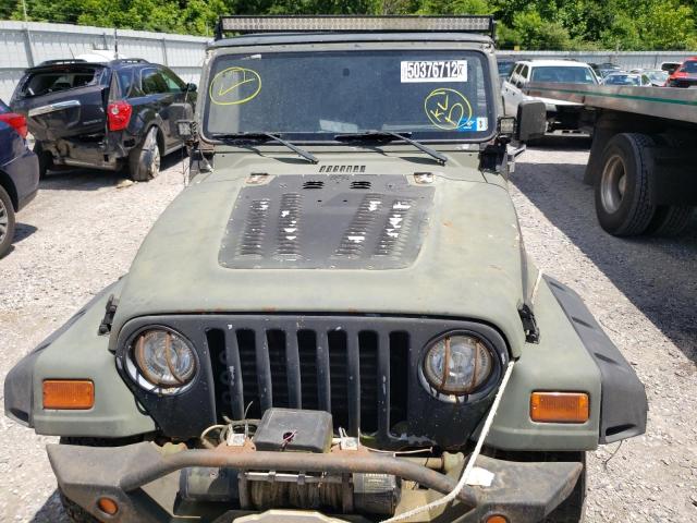 Photo 10 from auction – 2000 JEEP WRANGLER / with VIN 1J4FA49S6YP795989
