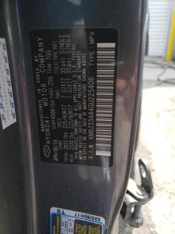 Photo 10 from auction – 2016 HYUNDAI TUCSON LIM with VIN KM8J33A44GU225406