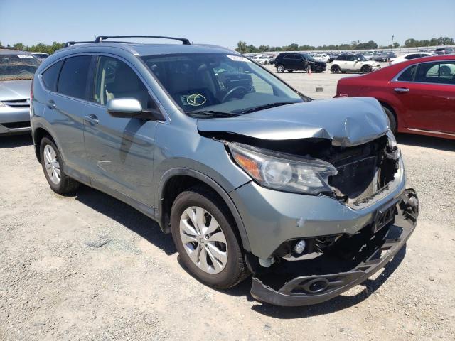 HONDA CR-V EXL 2012 with VIN JHLRM4H77CC008641 - Photo from auction
