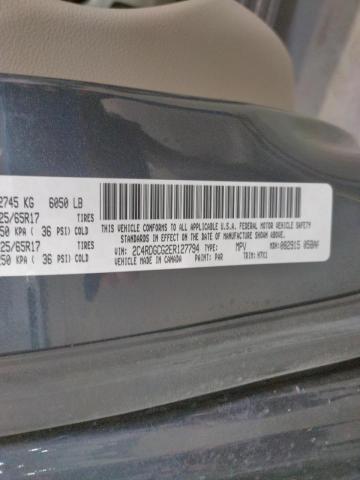 Photo 10 from auction – 2014 DODGE GRAND CARA with VIN 2C4RDGCG2ER127794