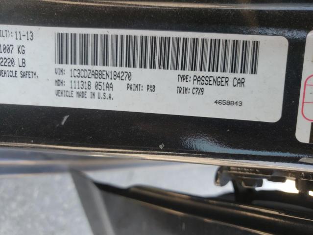Photo 10 from auction – 2014 DODGE AVENGER SE with VIN 1C3CDZAB8EN184270
