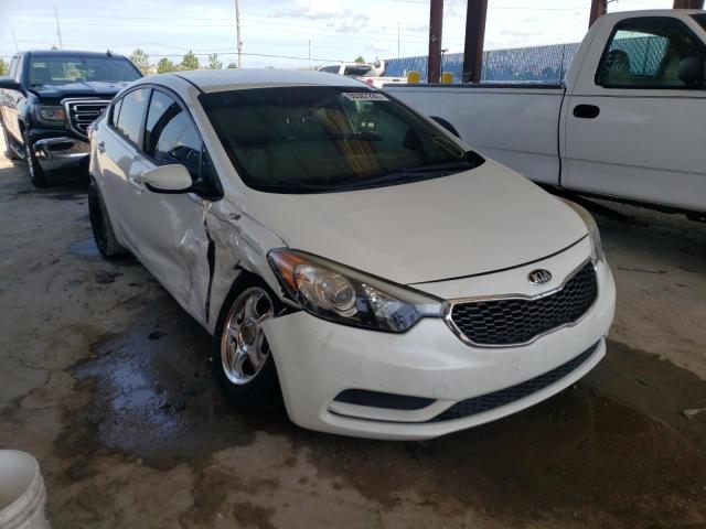 KIA FORTE LX 2014 with VIN KNAFK4A69E5065323 - Photo from auction