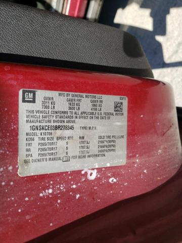 Photo 10 from auction – 2011 CHEVROLET TAHOE with VIN 1GNSKCE03BR278345