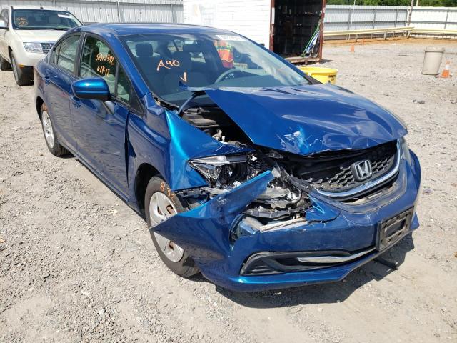 HONDA CIVIC LX 2014 with VIN 19XFB2F56EE030721 - Photo from auction