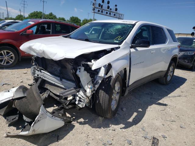 Photo 2 from auction – 2021 CHEVROLET TRAVERSE L with VIN 1GNERFKW2MJ122642