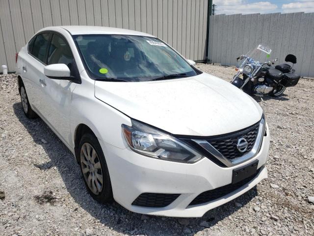 NISSAN SENTRA S 2016 with VIN 3N1AB7AP3GY329927 - Photo from auction
