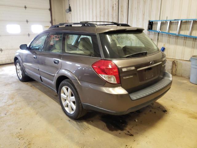 Photo 3 from auction – 2008 SUBARU OUTBACK 2. with VIN 4S4BP61CX87349066