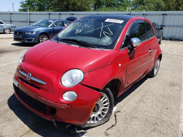Photo 2 from auction – 2013 FIAT 500 LOUNGE with VIN 3C3CFFCR7DT649199