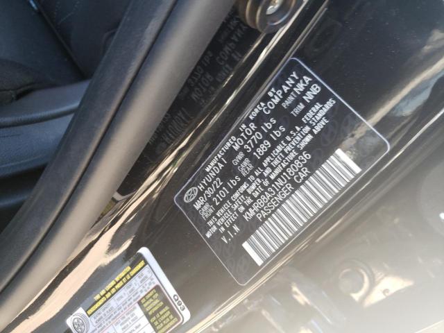Photo 10 from auction – 2022 HYUNDAI VENUE SE with VIN KMHRB8A31NU180836