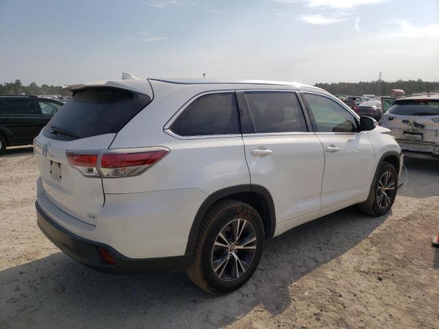 Photo 4 from auction – 2016 TOYOTA HIGHLANDER with VIN 5TDKKRFH2GS134374