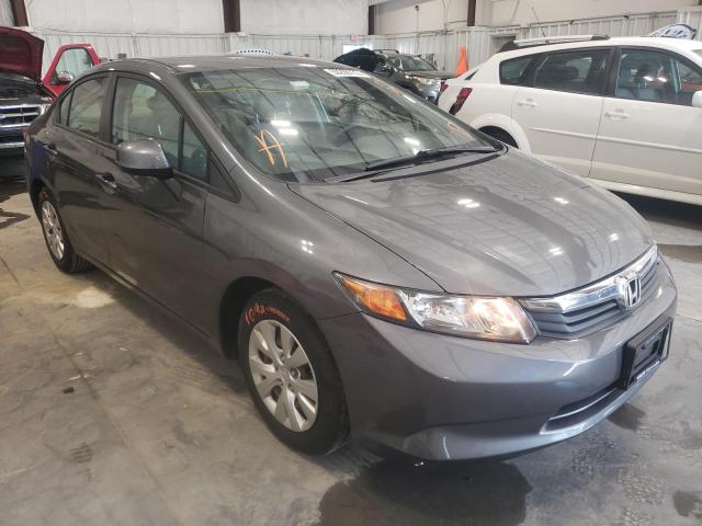 HONDA CIVIC LX 2012 with VIN 19XFB2F58CE087127 - Photo from auction