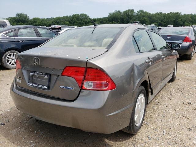 Photo 4 from auction – 2007 HONDA CIVIC HYBR with VIN JHMFA36267S022342