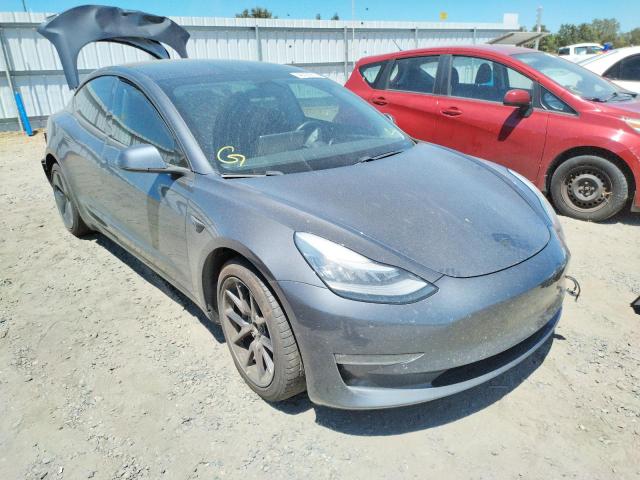 TESLA MODEL 3 2018 with VIN 5YJ3E1EB5JF113914 - Photo from auction