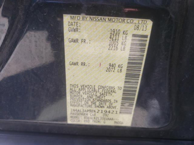 Photo 10 from auction – 2014 NISSAN ALTIMA 2.5 with VIN 1N4AL3AP9EN219421