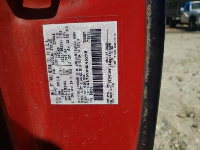 Photo 10 from auction – 1997 FORD F150 with VIN 1FTDX1769VND45258