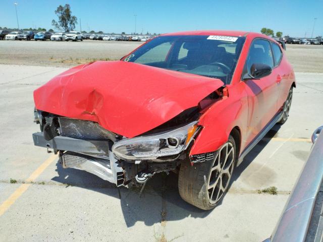 Photo 2 from auction – 2020 HYUNDAI VELOSTER N with VIN KMHT36AH0LU005249