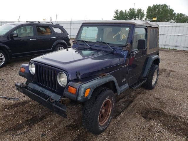 Photo 2 from auction – 1998 JEEP WRANGLER / with VIN 1J4FY29P0WP743556