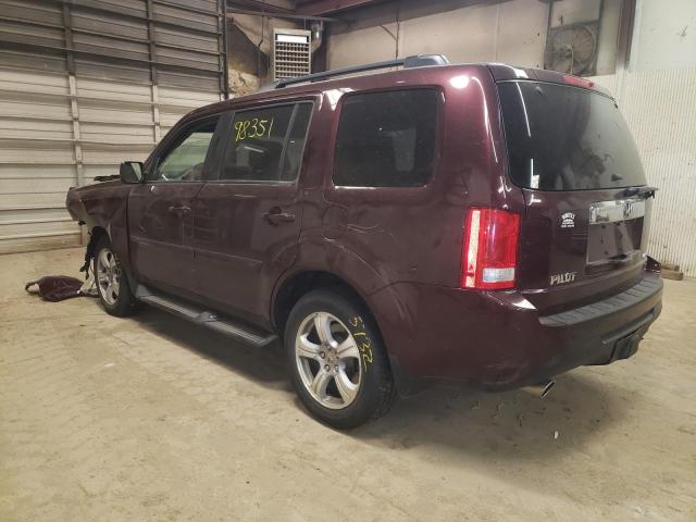 Photo 3 from auction – 2012 HONDA PILOT EXL with VIN 5FNYF4H52CB023942