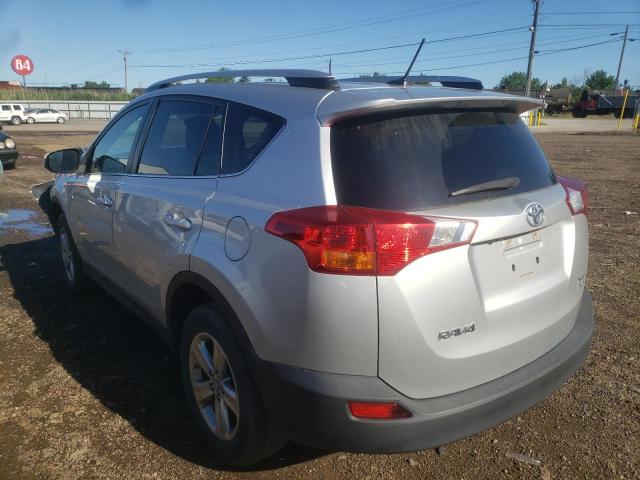 Photo 3 from auction – 2015 TOYOTA RAV4 XLE with VIN 2T3RFREV6FW342216