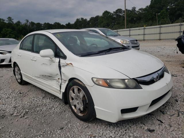 HONDA CIVIC LX 2009 with VIN 19XFA16539E033756 - Photo from auction