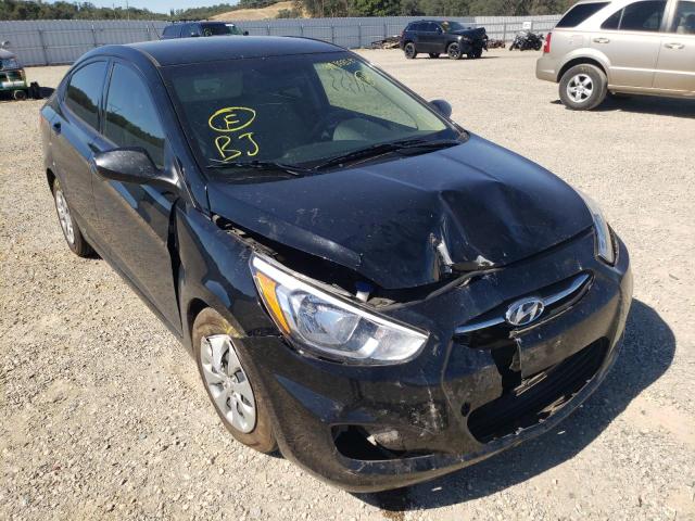 HYUNDAI ACCENT SE 2017 with VIN KMHCT4AE5HU356921 - Photo from auction