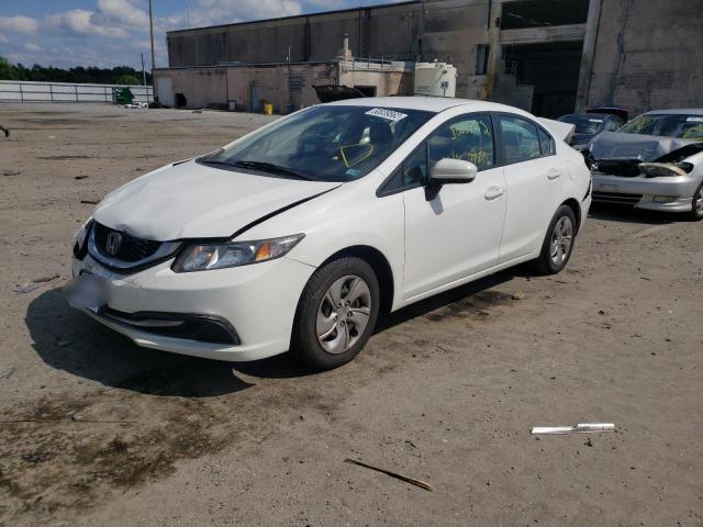 Photo 2 from auction – 2015 HONDA CIVIC LX with VIN 19XFB2F5XFE290427