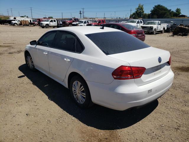 Photo 3 from auction – 2014 VOLKSWAGEN PASSAT with VIN 1VWAP7A33EC026466