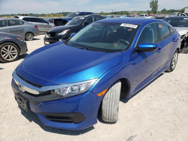Photo 2 from auction – 2017 HONDA CIVIC LX with VIN 19XFC2F56HE070265