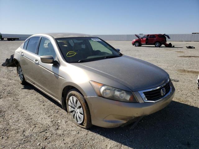 HONDA ACCORD LX 2008 with VIN JHMCP26388C068058 - Photo from auction