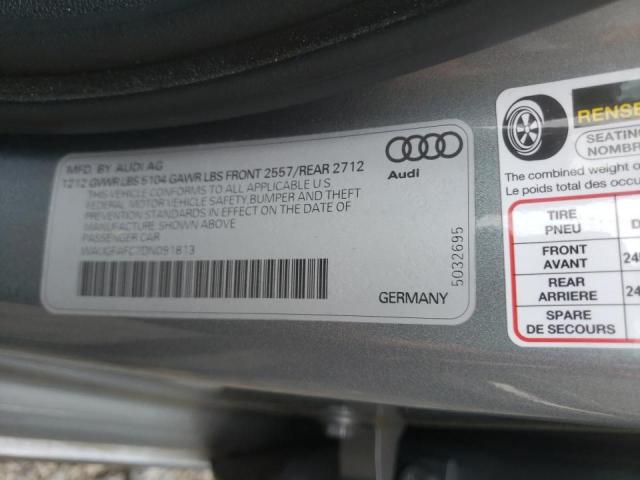 Photo 10 from auction – 2013 AUDI A6 PREMIUM with VIN WAUGFAFC7DN091813