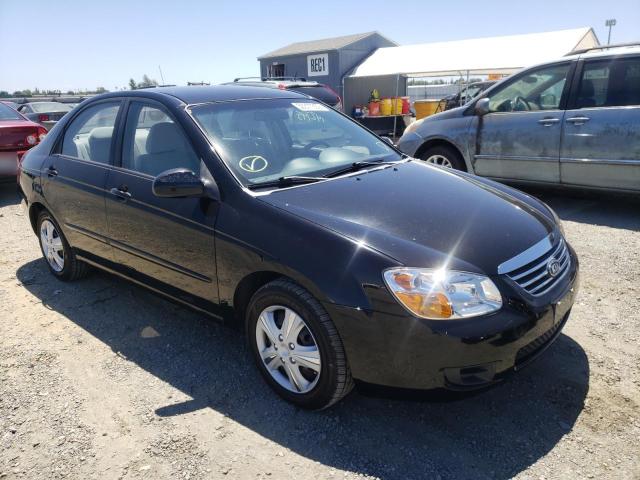 KIA SPECTRA EX 2008 with VIN KNAFE122985556660 - Photo from auction