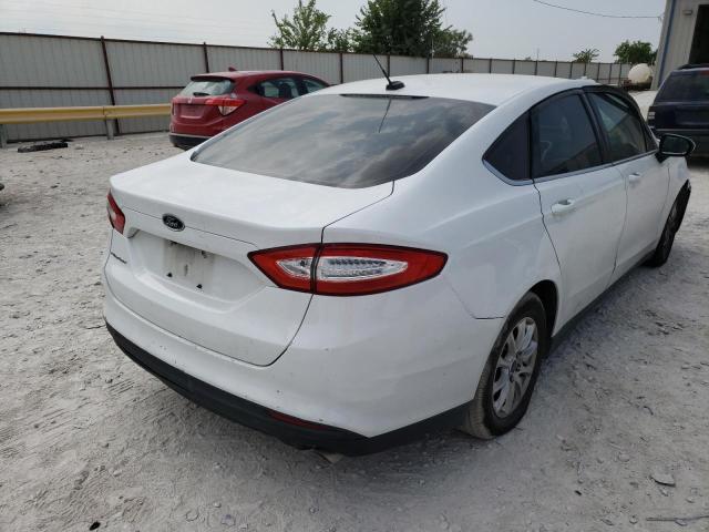 Photo 4 from auction – 2016 FORD FUSION S with VIN 3FA6P0G77GR279293