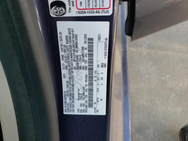 Photo 10 from auction – 2013 FORD FIESTA SE with VIN 3FADP4BJ8DM194151