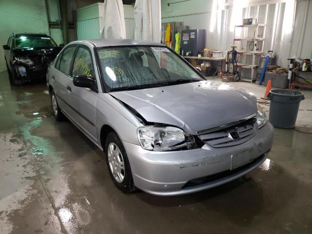HONDA CIVIC DX 2002 with VIN 2HGES16102H526215 - Photo from auction