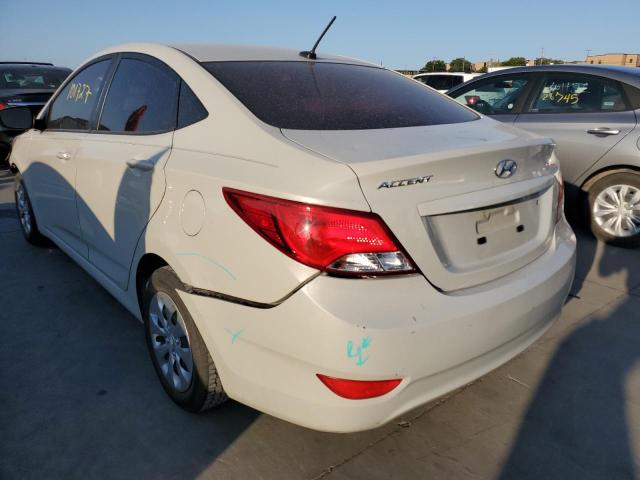 Photo 3 from auction – 2016 HYUNDAI ACCENT SE with VIN KMHCT4AE6GU115173