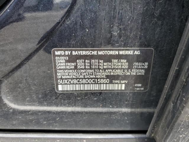 Photo 10 from auction – 2013 BMW X5 XDRIVE5 with VIN 5UXZV8C58D0C15860