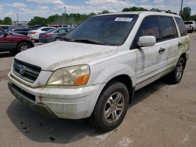 Photo 2 from auction – 2003 HONDA PILOT EX with VIN 2HKYF184X3H533513