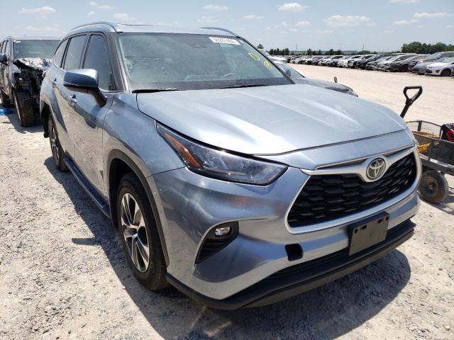 Photo 1 from auction – 2020 TOYOTA HIGHLANDER with VIN 5TDGZRAHXLS021517