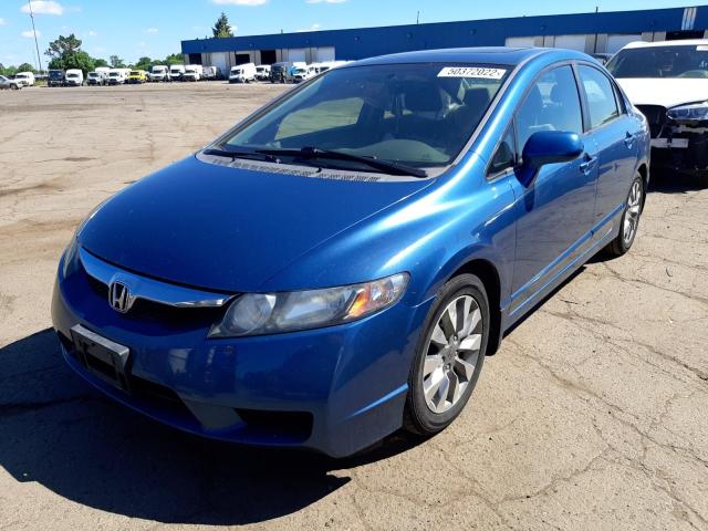 Photo 2 from auction – 2009 HONDA CIVIC EX with VIN 19XFA16889E003324