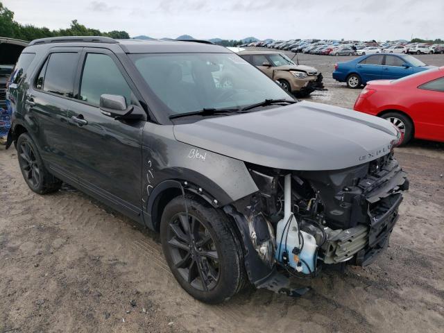 FORD EXPLORER X 2018 with VIN 1FM5K7D81JGC62235 - Photo from auction