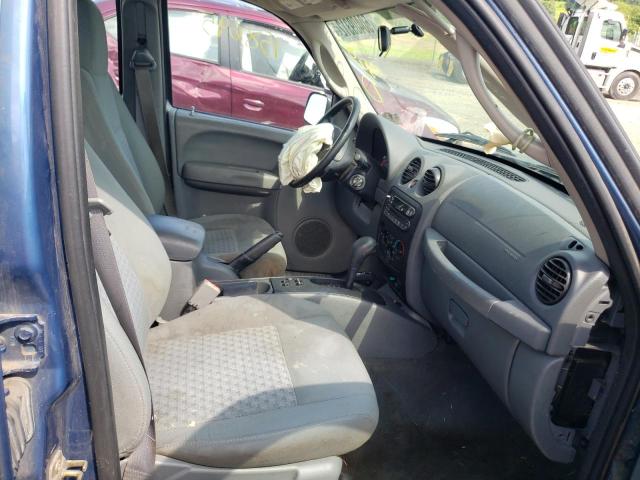 Photo 5 from auction – 2005 JEEP LIBERTY SP with VIN 1J4GL48K55W709153