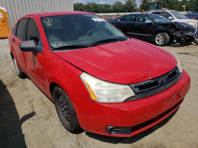 FORD FOCUS S/SE 2008 with VIN 1FAHP34N08W119350 - Photo from auction