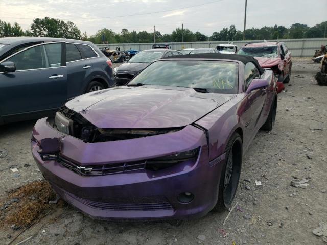 Photo 2 from auction – 2014 CHEVROLET CAMARO LT with VIN 2G1FB3D31E9202720