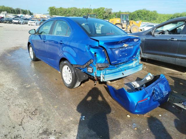 Photo 3 from auction – 2017 CHEVROLET SONIC LT with VIN 1G1JD5SH7H4162407