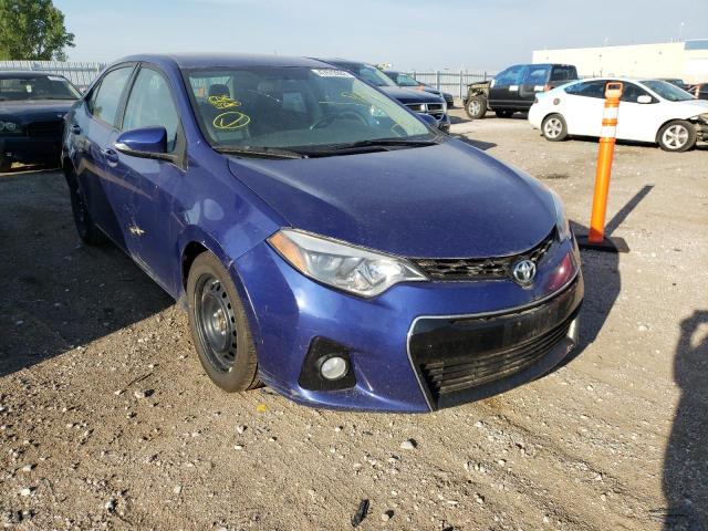 TOYOTA COROLLA L 2014 with VIN 5YFBURHE2EP050610 - Photo from auction