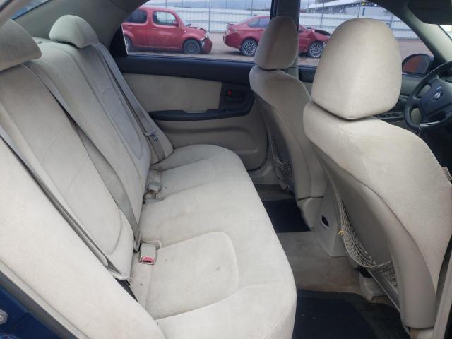 Photo 6 from auction – 2006 KIA SPECTRA LX with VIN KNAFE122465229130