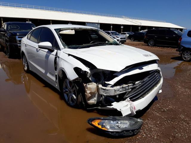 FORD FUSION SE 2018 with VIN 3FA6P0LU7JR133320 - Photo from auction