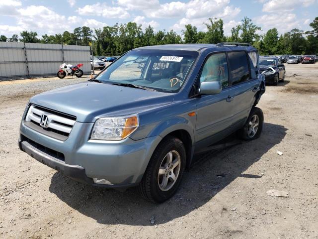 Фото 2 с аукциона – 2006 HONDA PILOT EX с VIN 5FNYF18416B008441