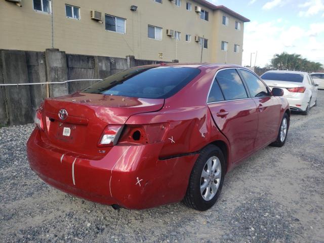 Photo 4 from auction – 2011 TOYOTA CAMRY BASE with VIN 4T1BF3EK4BU659757