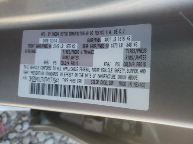 Photo 10 from auction – 2015 MAZDA 3 SPORT with VIN 3MZBM1U7XFM177541